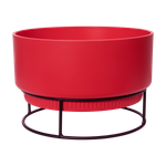 b.for studio schaal 30cm briljant rood